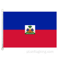 Bandeira nacional do Haiti 90 * 150cm 100% polyster